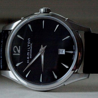 Hamilton Jazzmaster Slim 40mm - Kara Kadran