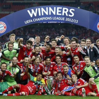 Bayern Münih 2013 Şampiyonlar Kümesi Birincisi