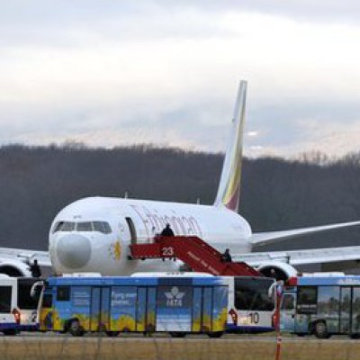 Yardımcı pilotun Cenevre'ye kaçırdığı Etiyopya uçağı