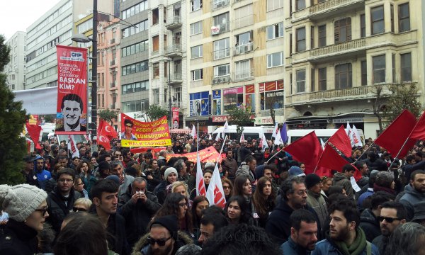 İstanbul'da Berkin Elvan Yürüyüşü
