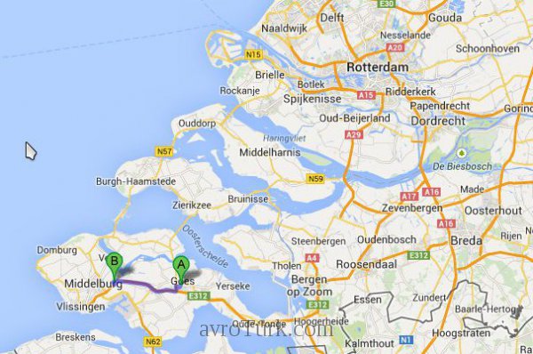 hollanda A58'de zincirleme kaza