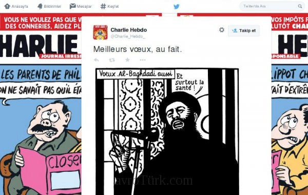 Charlie Hebdo dergisinin IŞİD karikatürü
