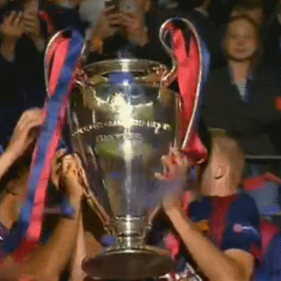 Barselona 2015 Avrupa Şampiyonlar Kümesi Kupasını da aldı...