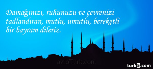 Ramazan Bayraminiz Kutlu Olsun!
