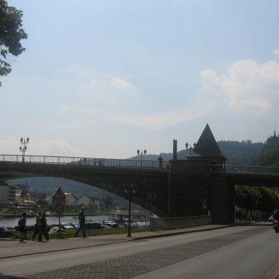 Koblenz'de köprü